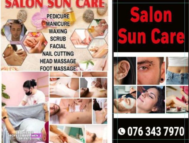 NOW OPEN SALON SUN...
